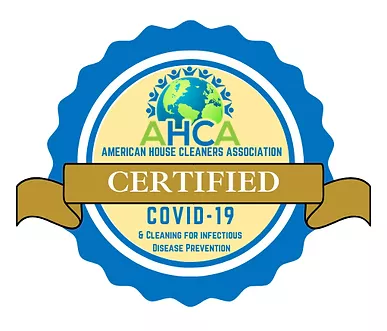 AHCA C19 Certified Badge (1) About our home cleaning company