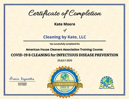 cert Certified house cleaning company
